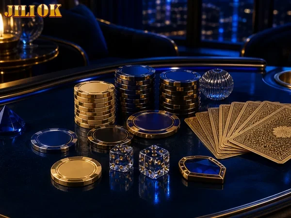 Rummy cards being dealt during a JILIOK game