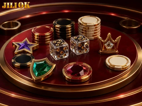 JILIOK rummy lobby showing available tables